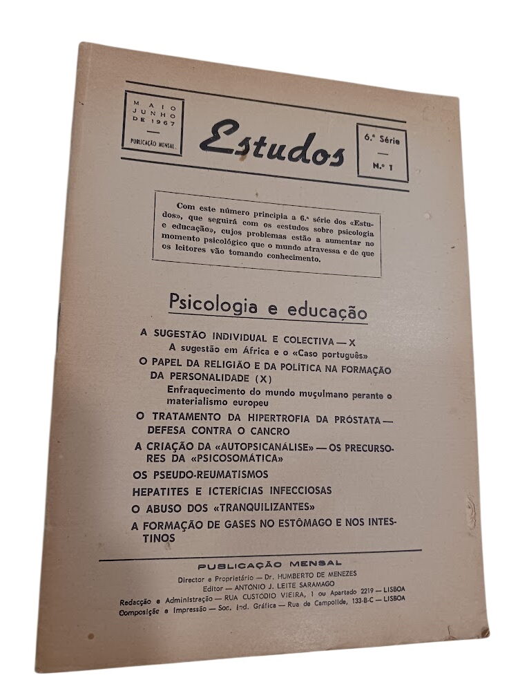 Estudos 6ª série nº 1 - Estudos 6ª série nº 1 -