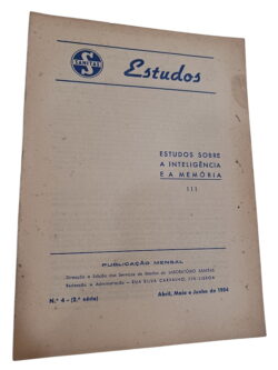 Estudos sobre a inteligência e a memória nº 4 III -