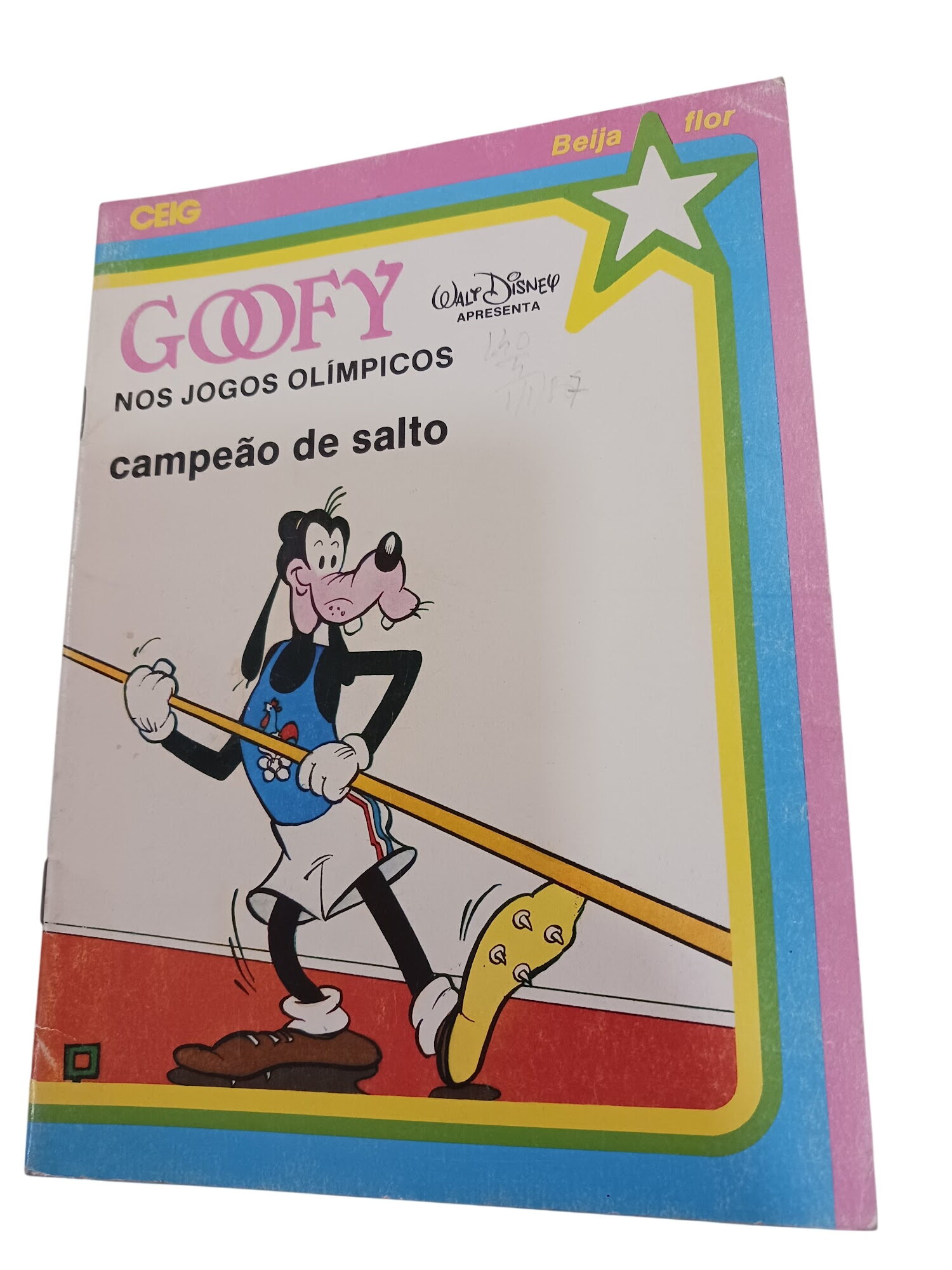 Goofy nos Jogos Olímpicos campeão de salto - Walt Disney Goofy nos Jogos Olímpicos campeão de salto - Walt Disney