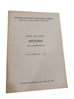 História A14 - A Geração de 70 -