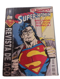 O Novo Super-Homem Revista De Aço -