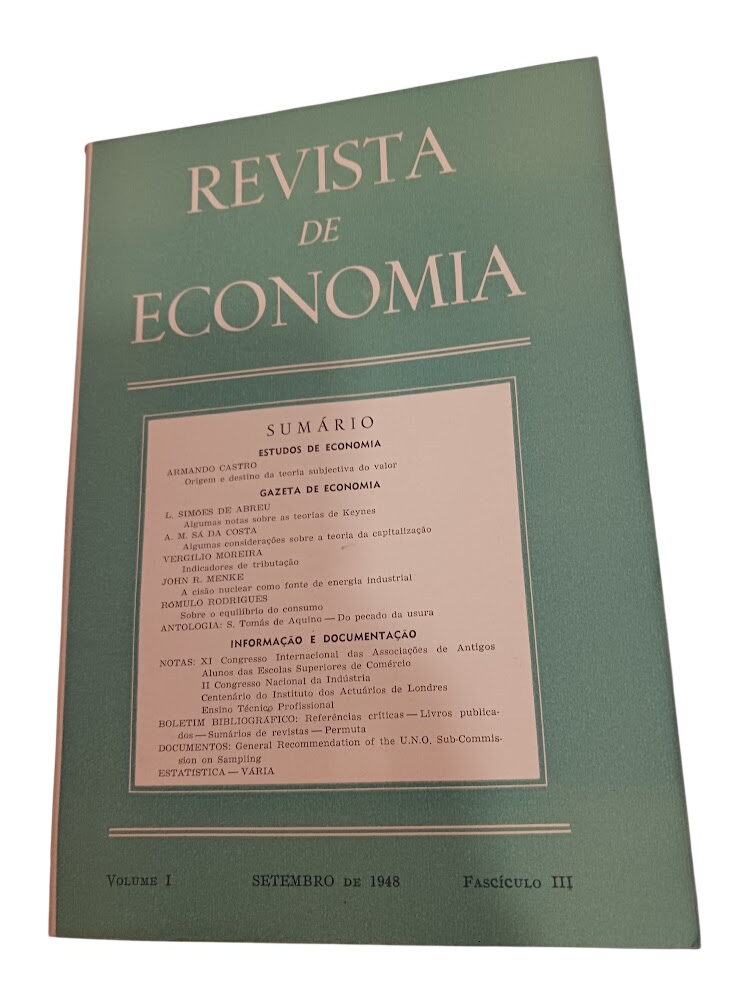 Revista de economia nº III - Revista de economia nº III -