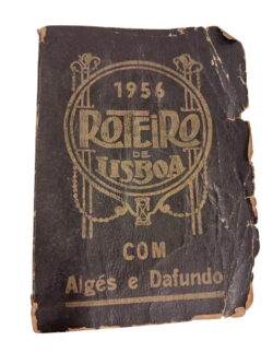 Roteiro de Lisboa 1956 com Algés e Dafundo -