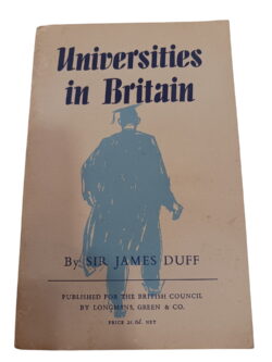 Universities in Britain - Sir James Duff