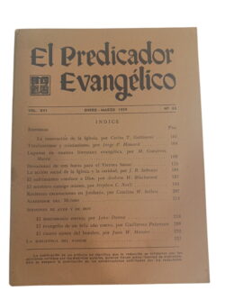 El Predicador Evangélico N.º 63 -