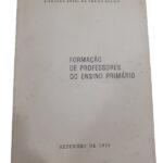 Formação de Professores do Ensino Primário -