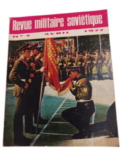 Revue militaire soviétique Nº 4 Avril 1977 -